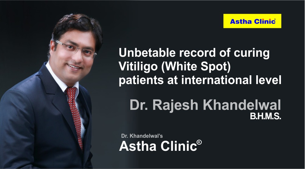Dr. Rajesh Khandelwal, Vitiligo expert from Astha Clinic